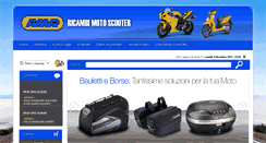 Desktop Screenshot of amrricambi.com